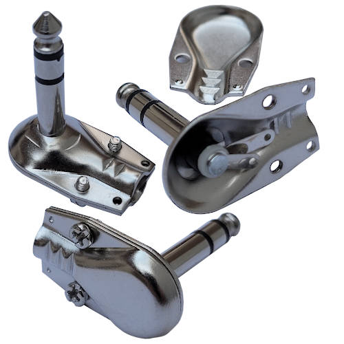 CONECTOR FICHA ESTEREO PLUG 6,5 MACHO 90 Grados METAL CONECTOR FICHA ESTEREO PLUG 6,5 MACHO 90 Grados METAL