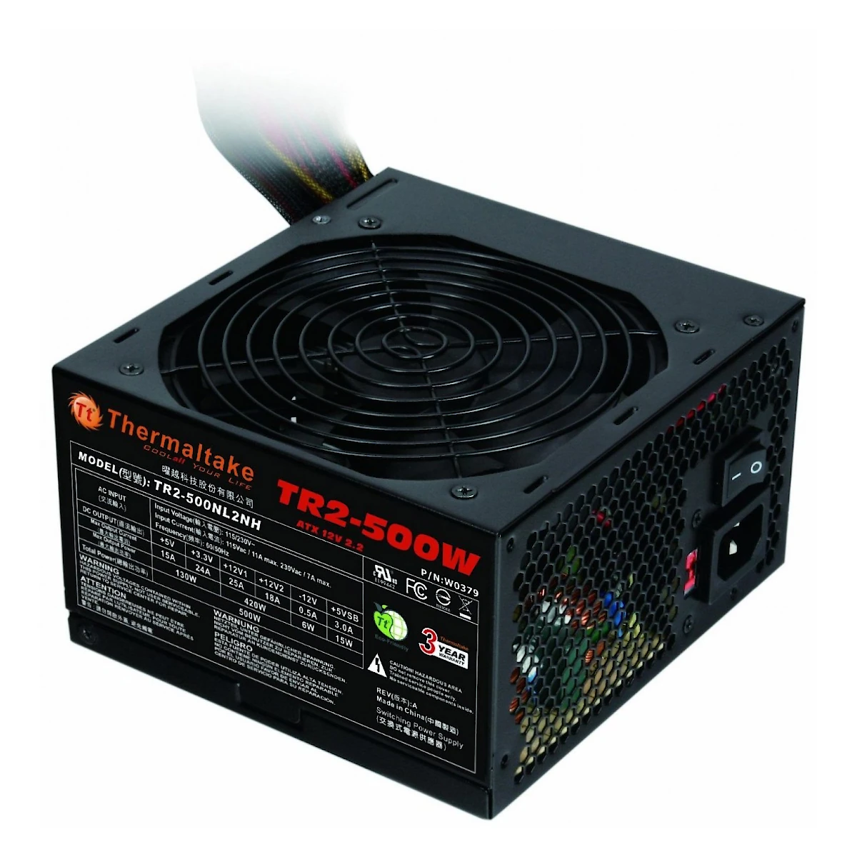Fuente 500W Thermaltake Tr2-500Nl2Nc