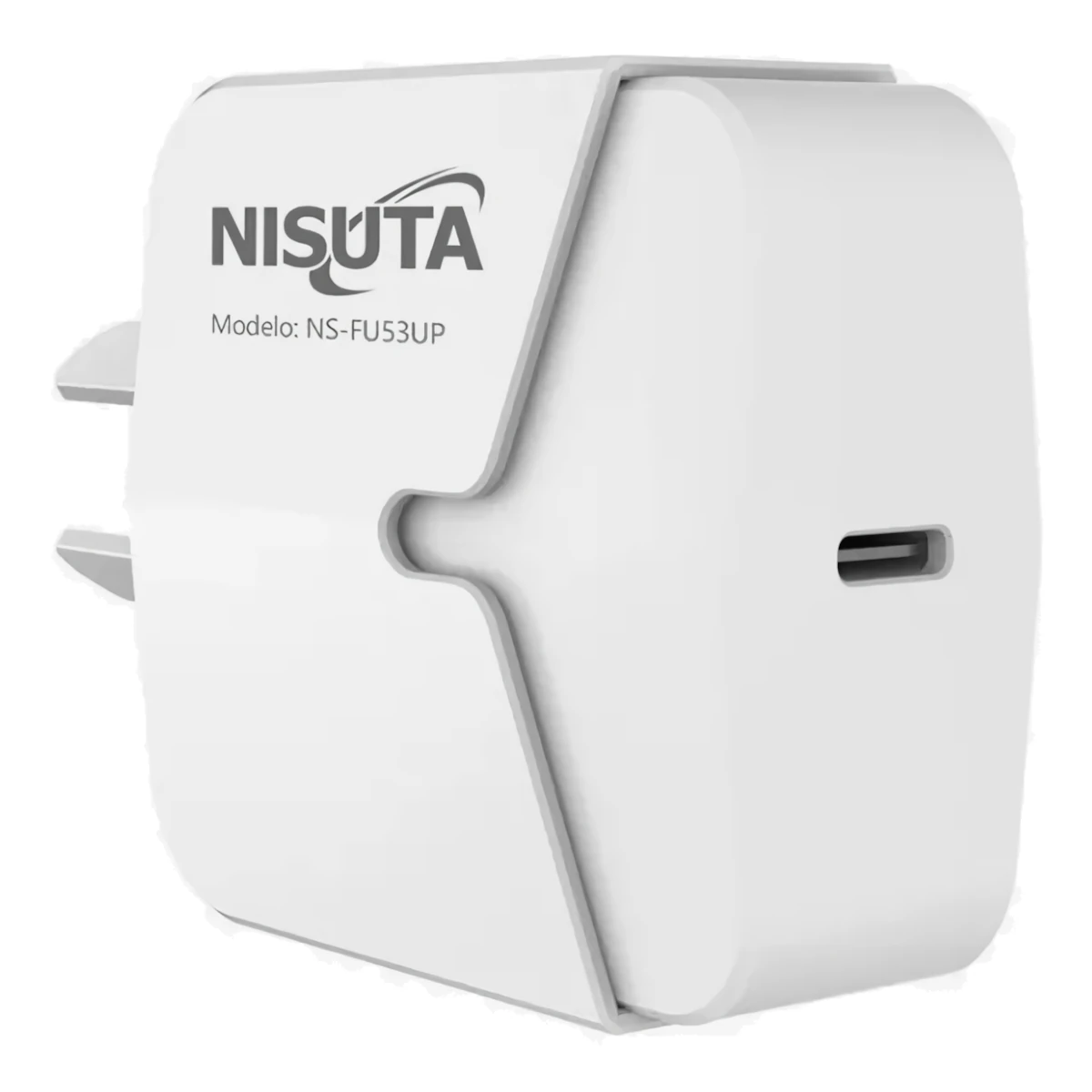 Cargador 20W Usb-C Carga Rapida Pd Nisuta NSFU53UP Sin Cable Cargador 20W Usb-C Carga Rapida Pd Nisuta NSFU53UP Sin Cable