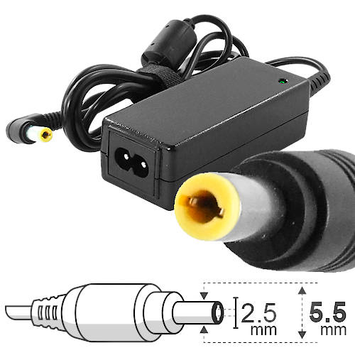 FUENTE 20 V 2 A BELSIC 25210 CARGADOR p/NOTEBOOK FICHA 5,5 x 2,5 mm FUENTE 20 V 2 A BELSIC 25210 CARGADOR p/NOTEBOOK FICHA 5,5 x 2,5 mm