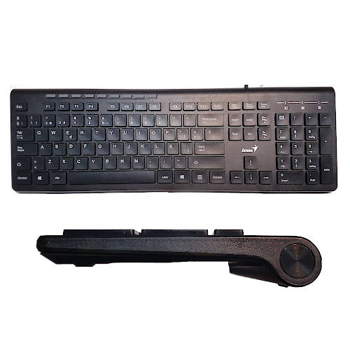 TECLADO USB GENIUS EN ESPANOL NEGRO SLIMSTAR 230 MULTIMEDIA TECLADO USB GENIUS EN ESPANOL NEGRO SLIMSTAR 230 MULTIMEDIA