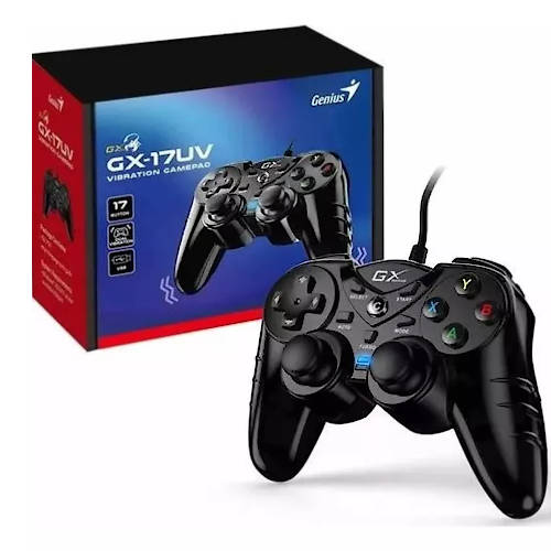 JOYSTICK PARA PC y PS3 GENIUS GX-17UV USB CON VIBRACION