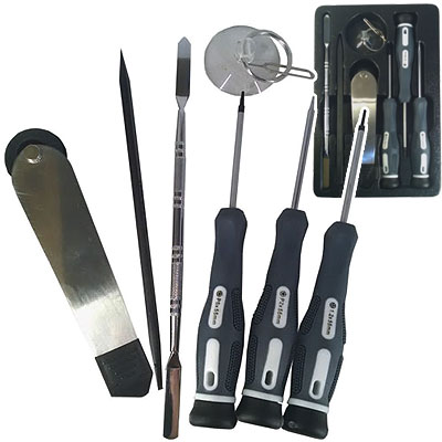 KIT HERRAMIENTAS 8 PIEZAS REPARACION CELULAR NISUTA NS-K2516 KIT HERRAMIENTAS 8 PIEZAS REPARACION CELULAR NISUTA NS-K2516