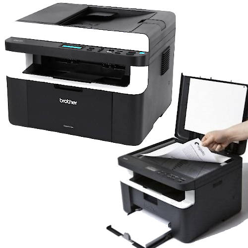 Impresora Laser Monocromatica Multifuncion Brother Dcp-1617Nw 21Ppm Wifi