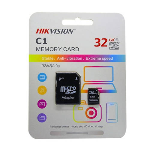 MEMORIA MICRO SD 32GB HIKVISION CL10