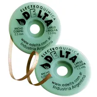 Malla Desoldante Rollo De 2,5Mm X 1,50Mts Malla Desoldante Rollo De 2,5Mm X 1,50Mts