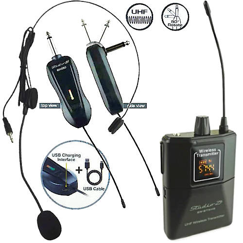 Micrófono Inalámbrico profesional con Headset ARWEN