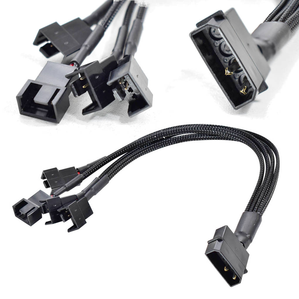 CABLE P/COOLER MOLEX MACHO A 3/4 PIN (x4) MACHO