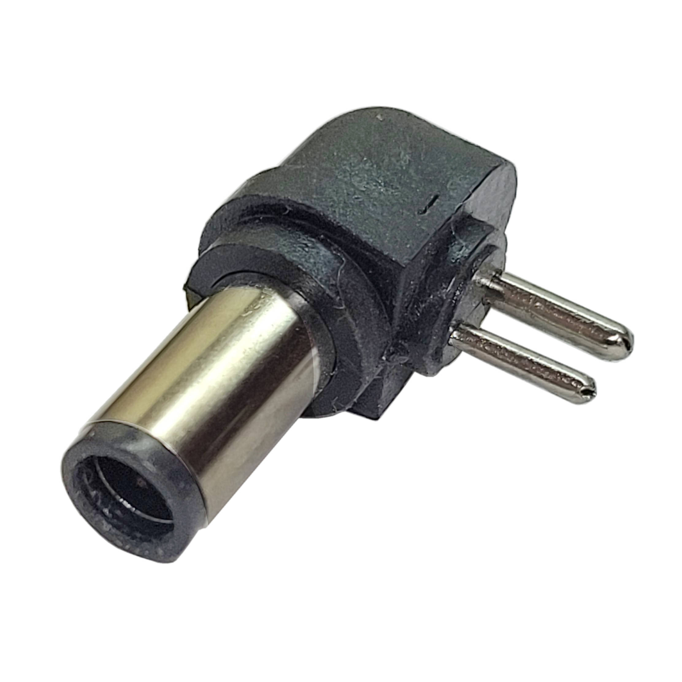 PLUG HUECO 7,0 x 1,0 mm INTERCAMBIABLE MACHO 90 GRADOS POLARIZADO PIN CENTRAL