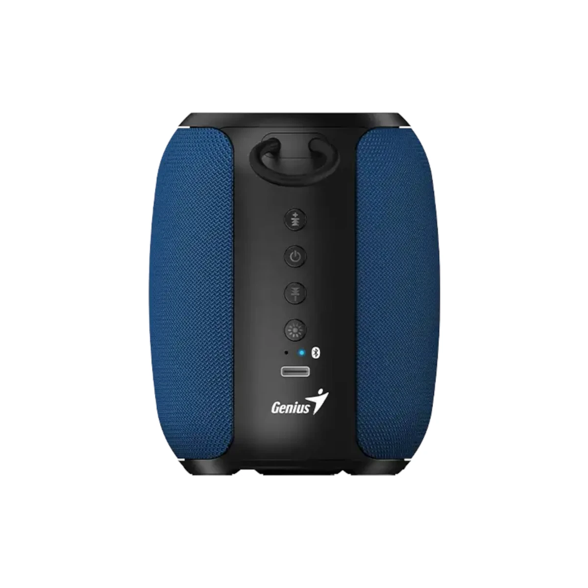 Vista lateral de Parlante Bluetooth Portatil Genius Sp-915Bt Azul