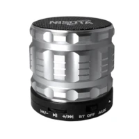 Parlante Bluetooth 3 W Nisuta Nspa32B Plateado Parlante Bluetooth 3 W Nisuta Nspa32B Plateado