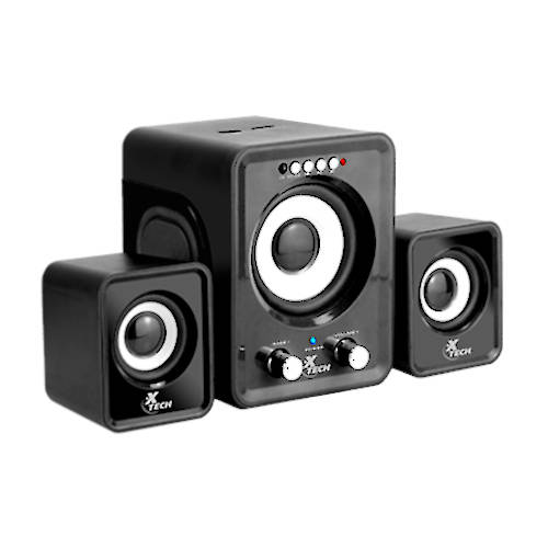PARLANTES 2.1 12W RMS USB XTECH XTS375