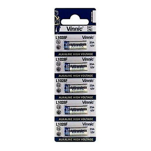 PILA 23A VINNIC 12V BLISTER x5 PILA 23A VINNIC 12V BLISTER x5