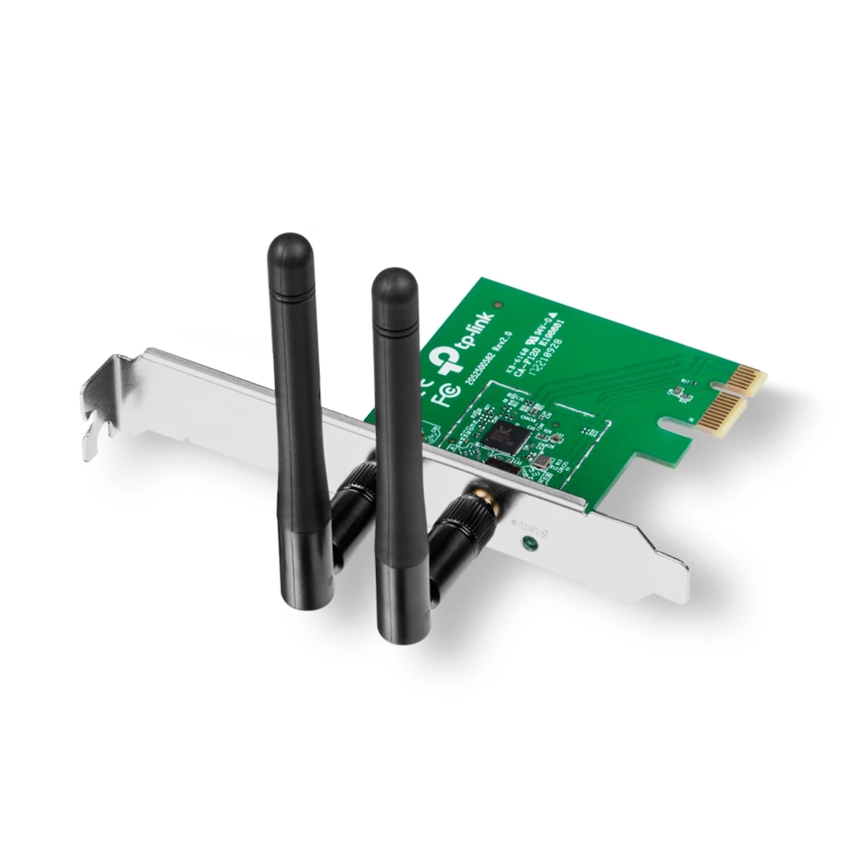 Placa Red Pci-E Wifi N 300Mbps Tp-Link 2Ant 2Dbi Tl-Wn881Nd 