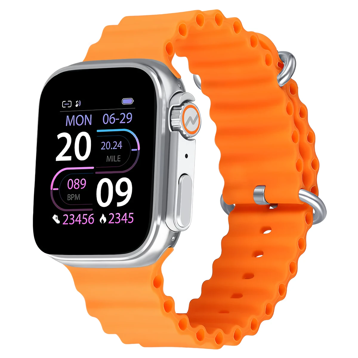 Miniatura 1 de Smartwatch y relojes despertadores marca Noga modelo SW-24 Naranja