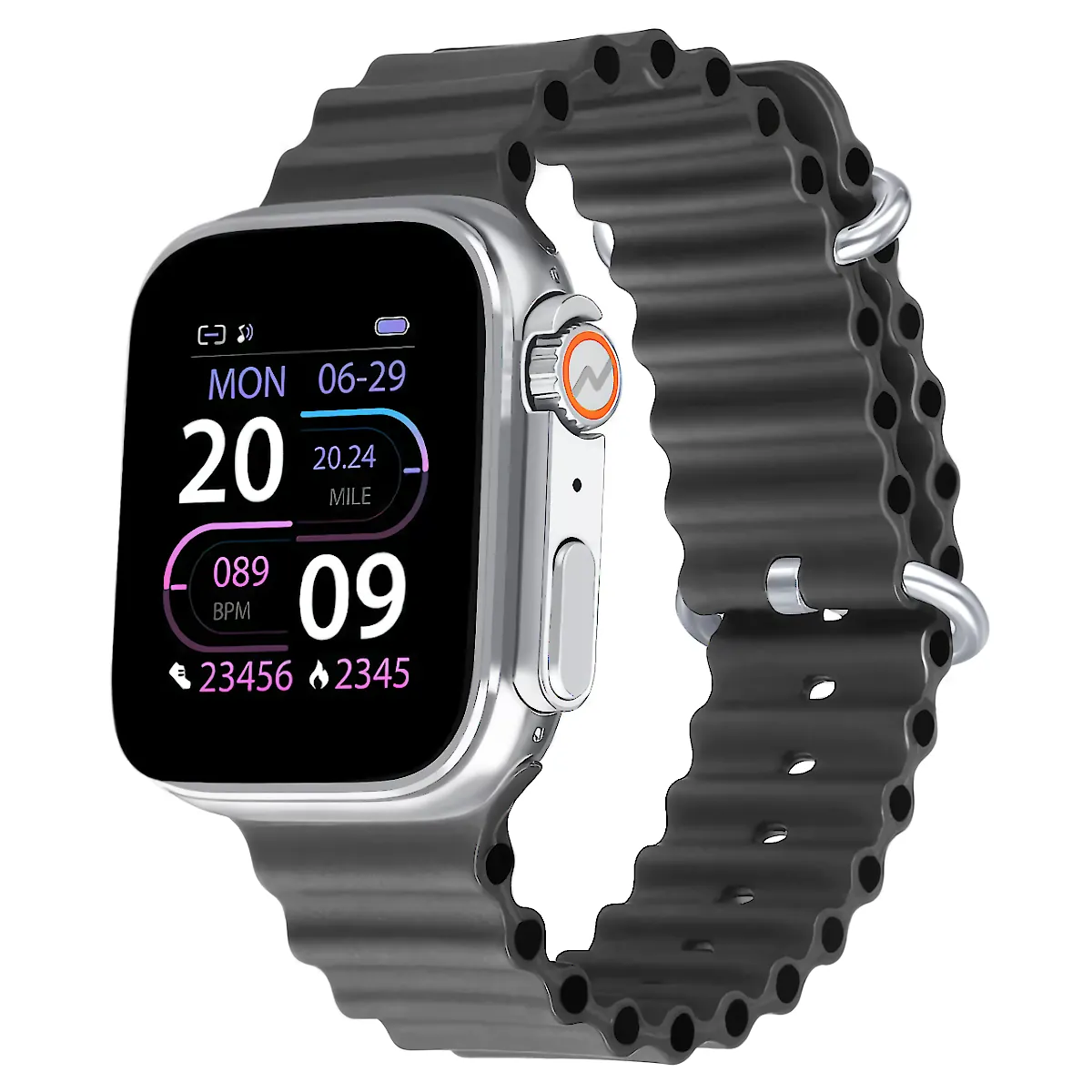 Miniatura 1 de Smartwatch y relojes despertadores marca Noga modelo SW-24 Negro