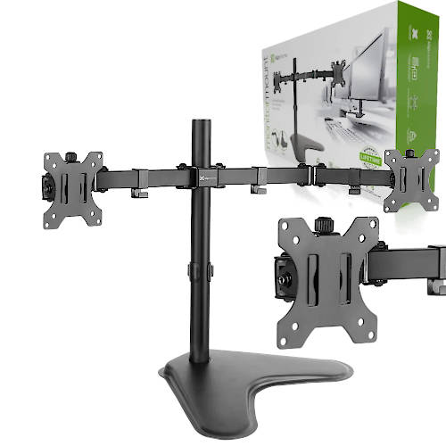 SOPORTE ESCRITORIO MONITORx2 ARTICULADO KLIP XTREME KPM-311 SOPORTE ESCRITORIO MONITORx2 ARTICULADO KLIP XTREME KPM-311