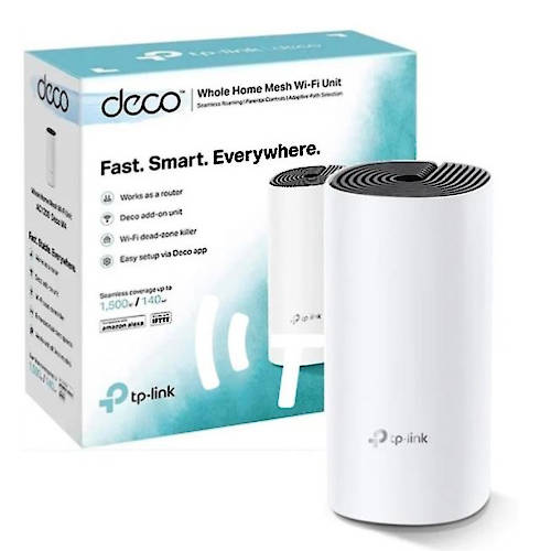 SISTEMA WI-FI MESH TP-LINK DECO E4 V1 AC1200 PACK X 1