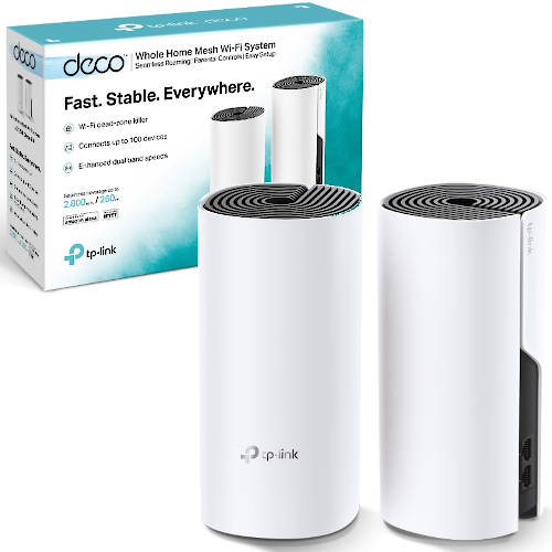 SISTEMA WI-FI MESH TP-LINK DECO M4 AC1200 PACK X 2 SISTEMA WI-FI MESH TP-LINK DECO M4 AC1200 PACK X 2