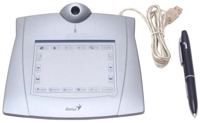 TABLETA DIGITALIZADORA GENIUS WIZARDPEN 4x3 USB ** USADA - PERFECTO ESTADO **