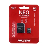 Memoria Micro Sd 64Gb Hiksemi NEO Cl10 C/Adaptador