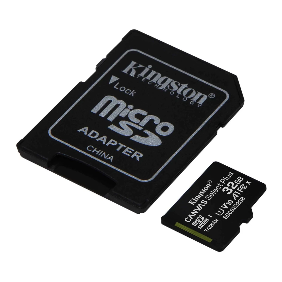Memoria Micro Sd 32Gb Kingston Cl10 Canvas Select Plus C/Adaptador 100 Mb/S Memoria Micro Sd 32Gb Kingston Cl10 Canvas Select Plus C/Adaptador 100 Mb/S