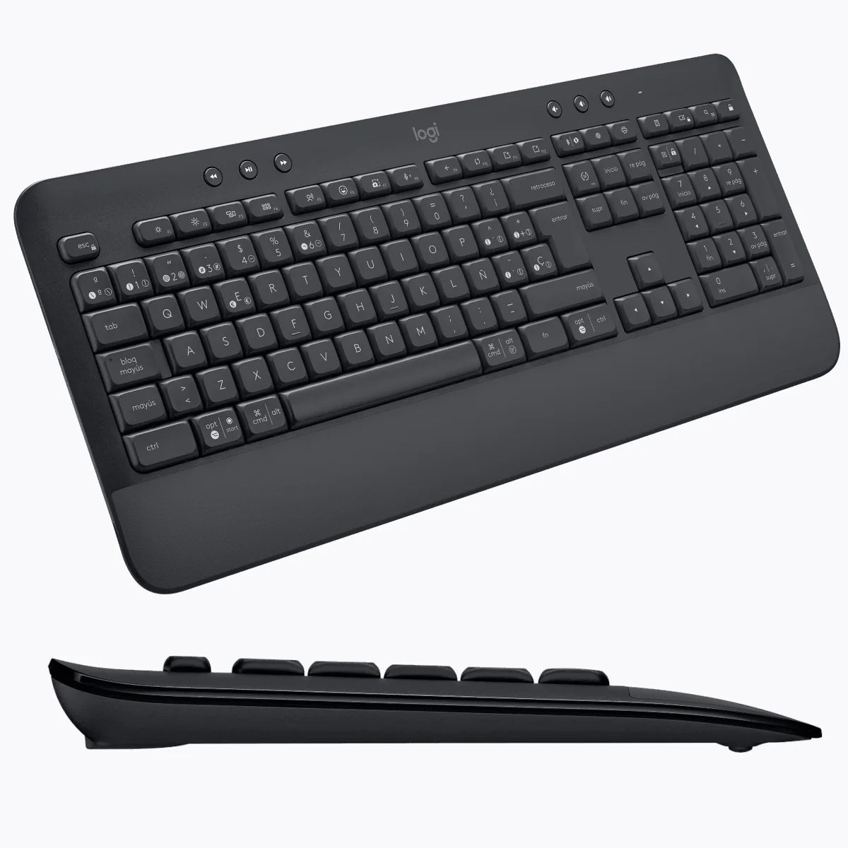 Miniatura 2 de Teclados inalambricos marca Logitech modelo K650 Graphite