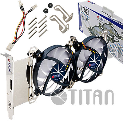 COOLER DOBLE PLACA VIDEO TITAN TTC-SC07TZ(RB) RULEMAN