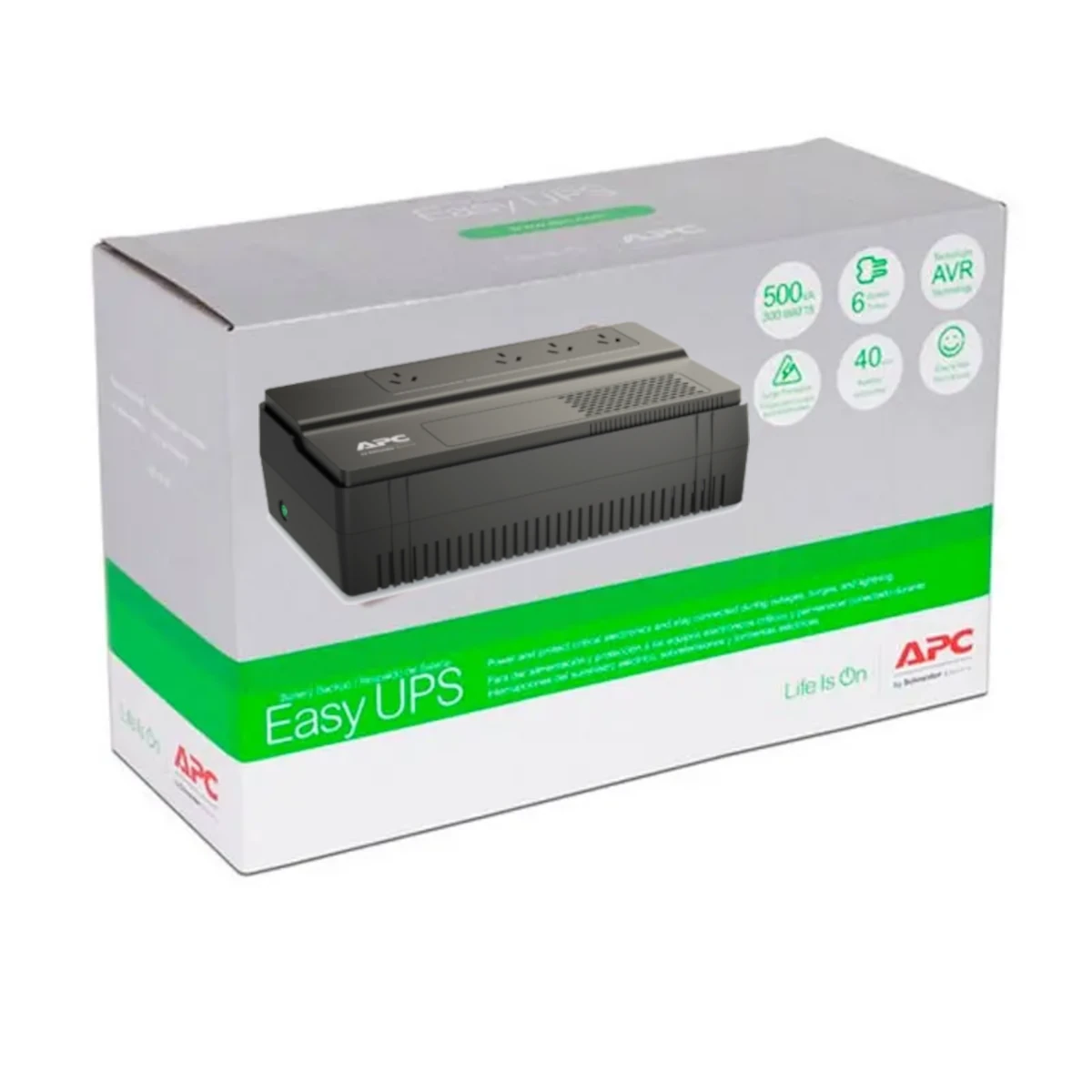 Miniatura 3 de Estabilizadores y UPS marca APC modelo BV500I-AR