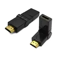 Adaptador Hdmi 180 Grados Macho-Hembra