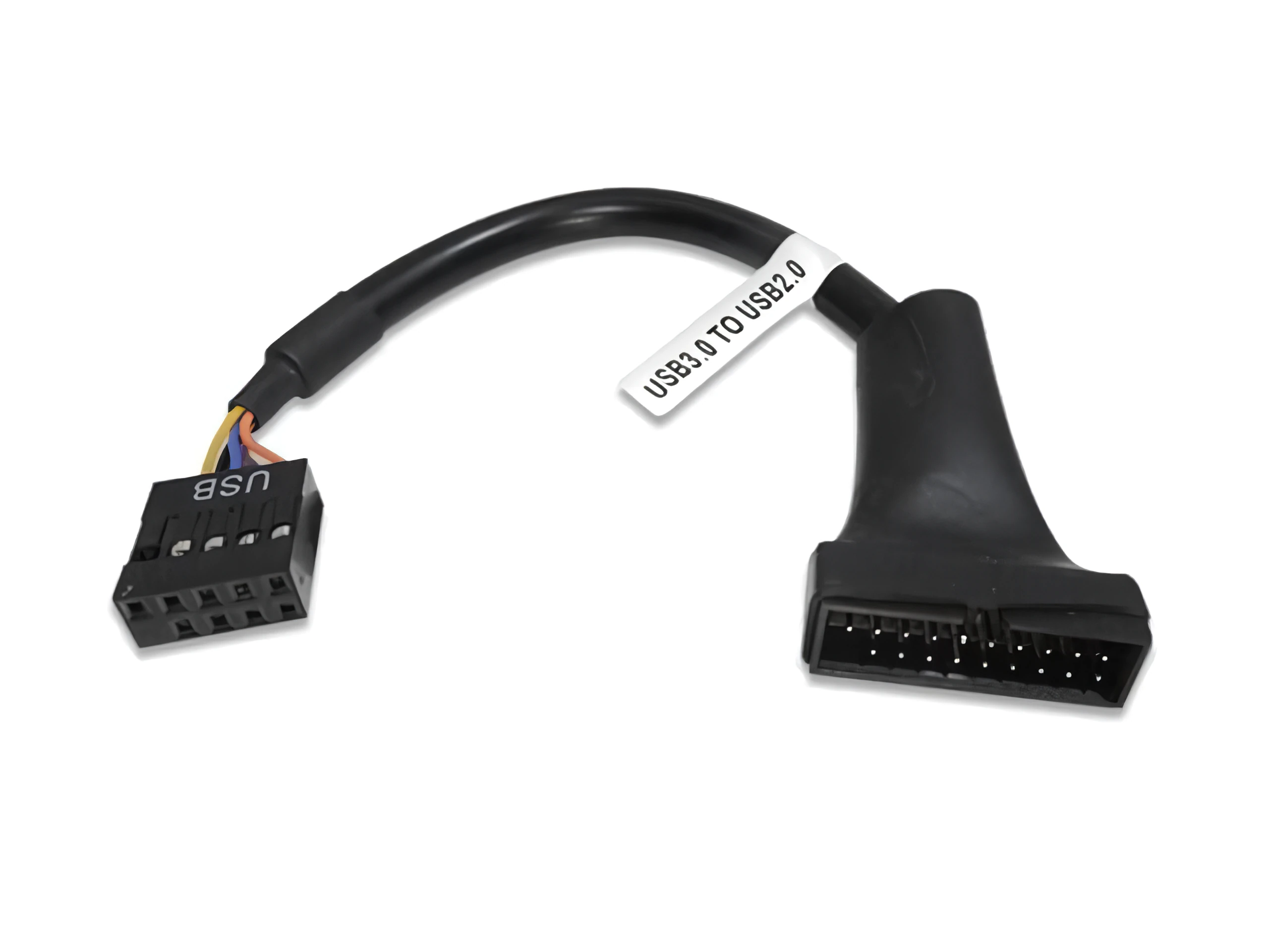 Cable Usb 3.0 20 Pines Macho A Usb 2.0 9 Pines Hembra Ns-Adus32 Cable Usb 3.0 20 Pines Macho A Usb 2.0 9 Pines Hembra Ns-Adus32