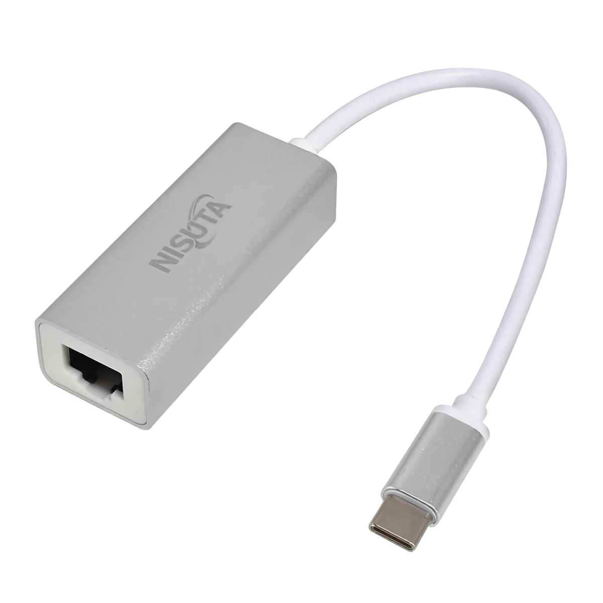 Adaptador Red Rj45 Usb-C Gigabit Nisuta Nscouscrg