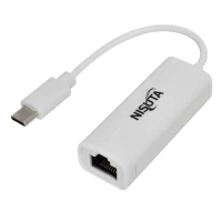 Adaptador Red Rj45 Usb-C 10/100 Mbps Nisuta Nscouscr Adaptador Red Rj45 Usb-C 10/100 Mbps Nisuta Nscouscr