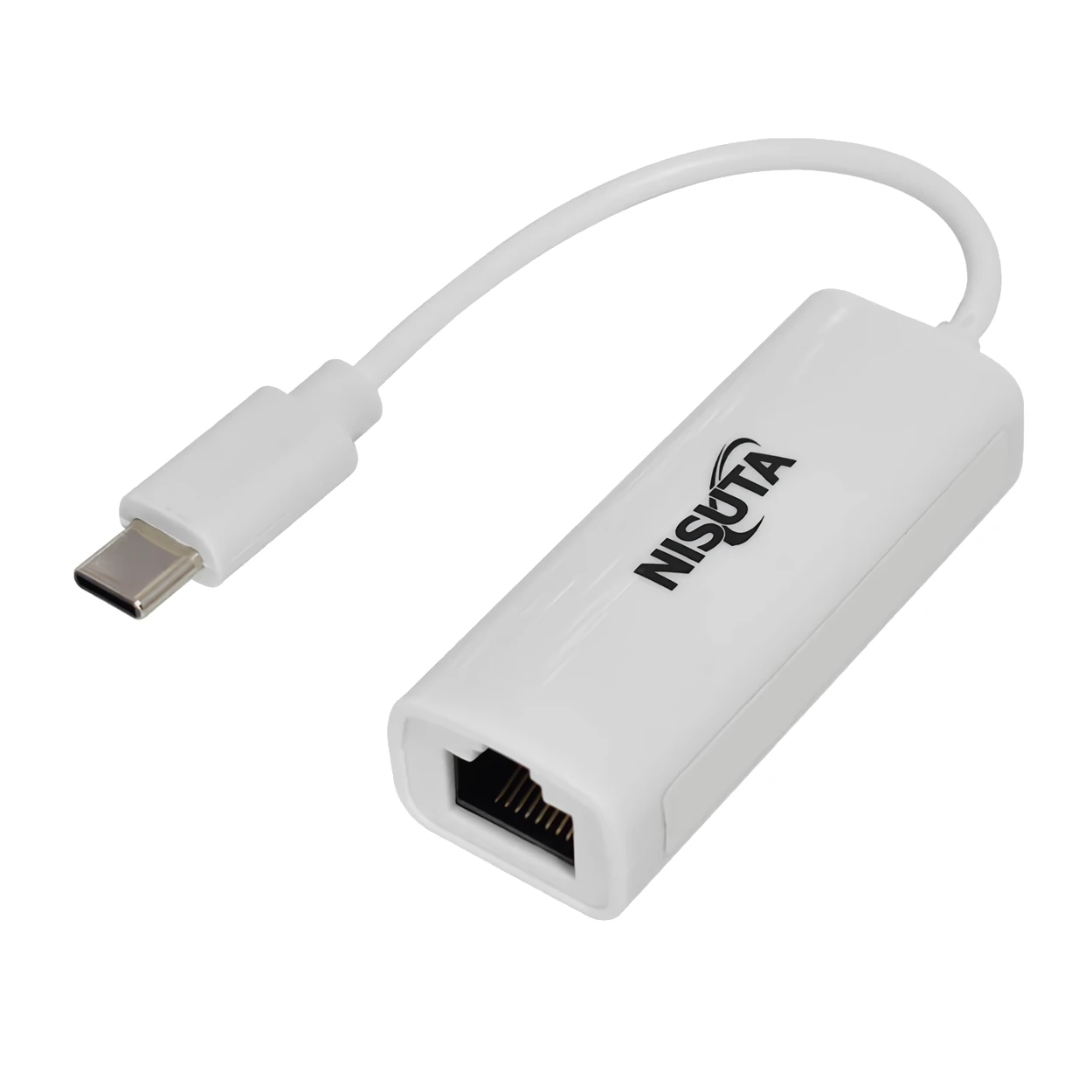 Adaptador Red Rj45 Usb-C 10/100 Mbps Nisuta Nscouscr