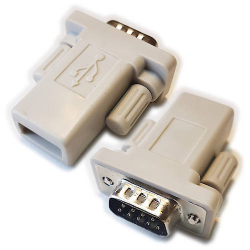 ADAPTADOR USB 2.0 A HEMBRA / DB9 SERIE MACHO