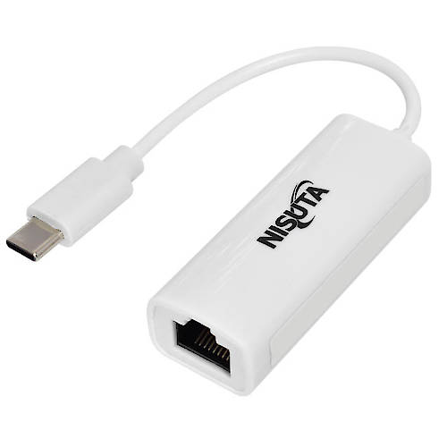 ADAPTADOR RED RJ45 USB-C 10/100 Mbps NISUTA NSCOUSCR