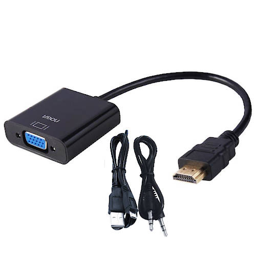 Miniatura 1 de Conversores HDMI a VGA marca Noga modelo HDMI-VGA