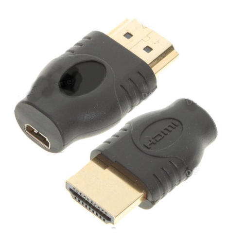 ADAPTADOR HDMI MACHO / MICRO-HDMI HEMBRA