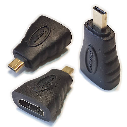 ADAPTADOR HDMI HEMBRA / MICRO-HDMI MACHO