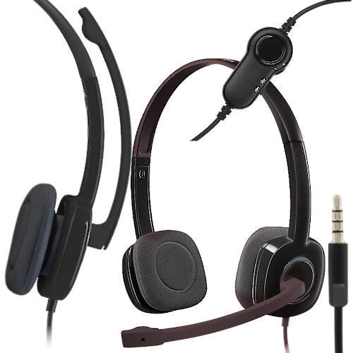 AURICULAR CON MICROFONO LOGITECH H151 FICHA 4 POLOS