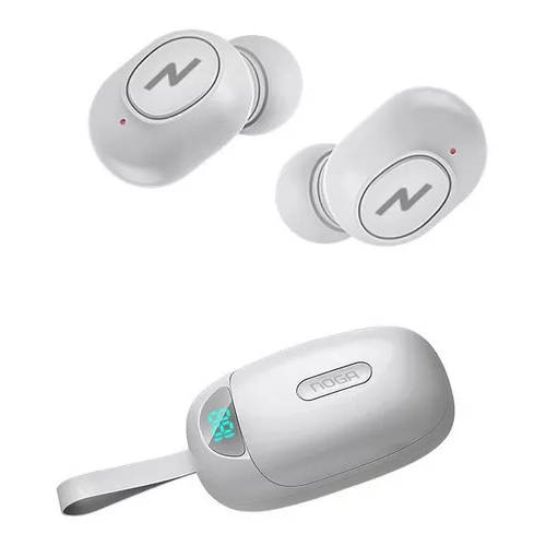  AURICULAR INALAMBRICO NOGA BTWINS21 BLUETOOTH BLANCO