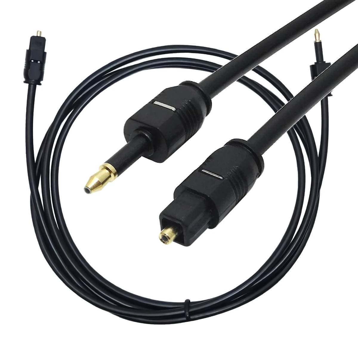 Detalles accesorios de Cable Audio Optico Digital Toslink Mini-Toslink 1,5 Mts