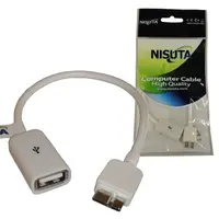 Cable Usb 3.0 A Hembra / Micro-Usb-B Macho 0,1 Mts