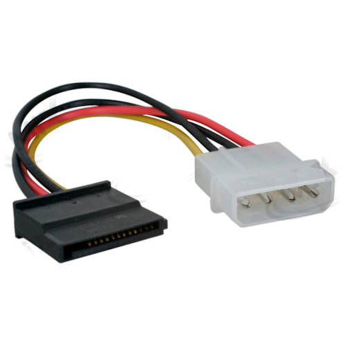 CABLE SATA POWER (MOLEX MACHO A SATA HEMBRA)