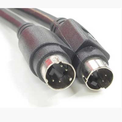 CABLE S-VIDEO 4PIN MACHO-MACHO 1,8 MTS