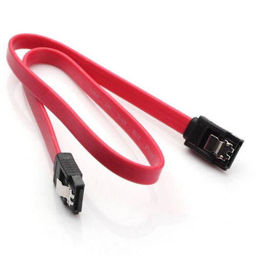 CABLE SATA III DATOS 60CM CON TRABAS