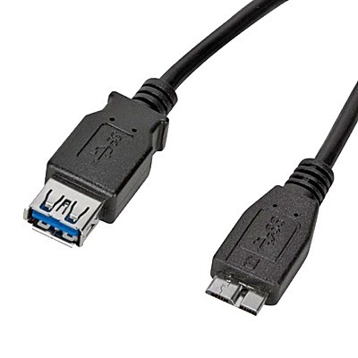 CABLE USB 3.0 A HEMBRA / MICRO-USB MACHO 0,5 / 1 MTS