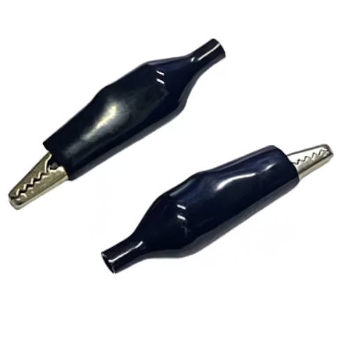  PINZA CLIP TIPO COCODRILO CHICO (40mm) NEGRO 