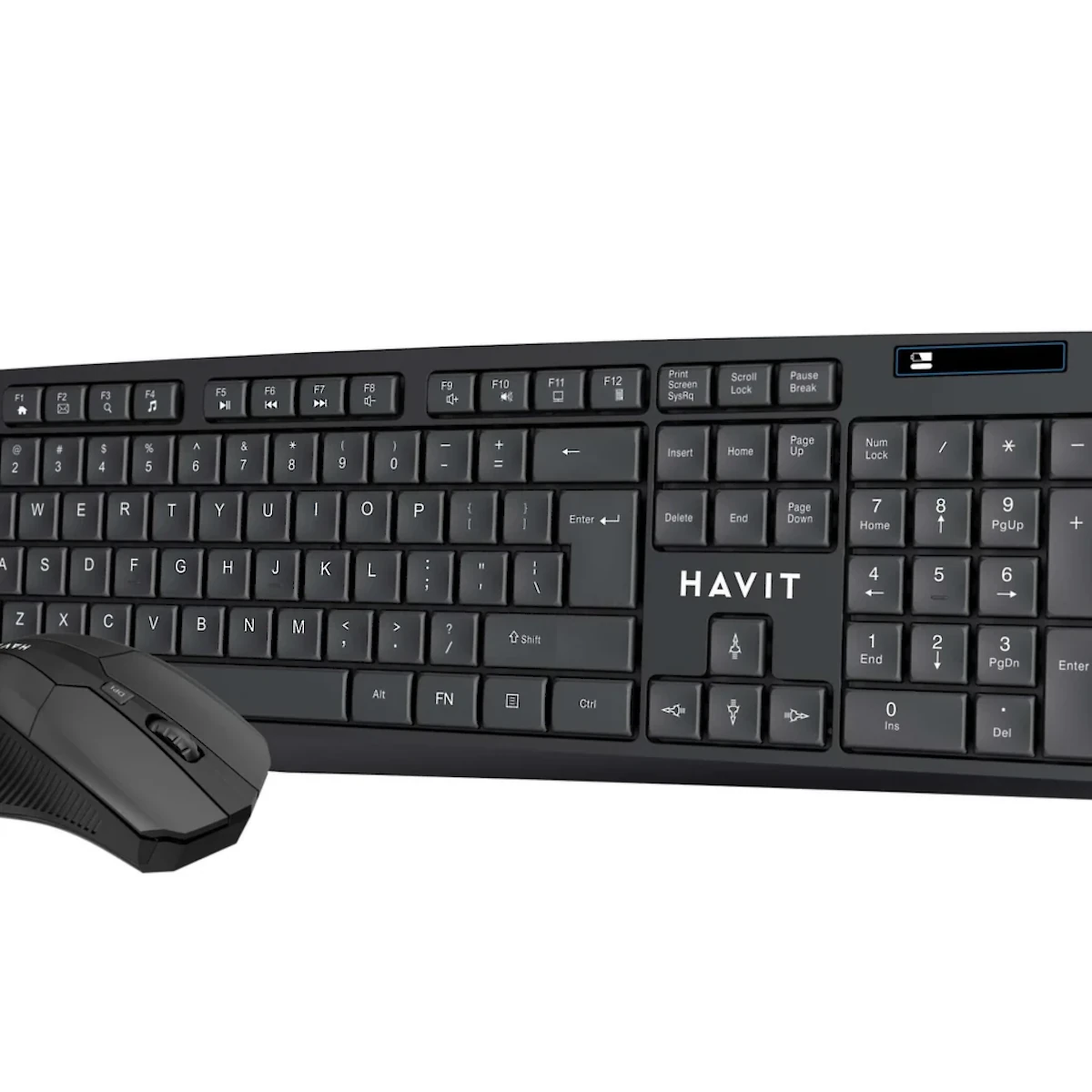 Detalles accesorios de Kit Teclado Y Mouse Havit Inalambrico KB278GCM-S Espanol