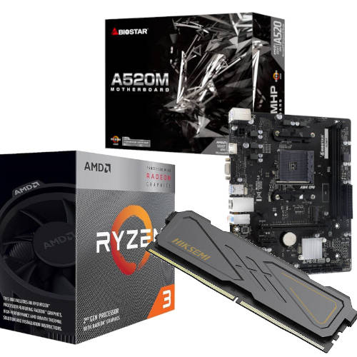 Combo Actualizacion Ryzen 3 3200G + Mb Biostar + 16Gb Ddr4